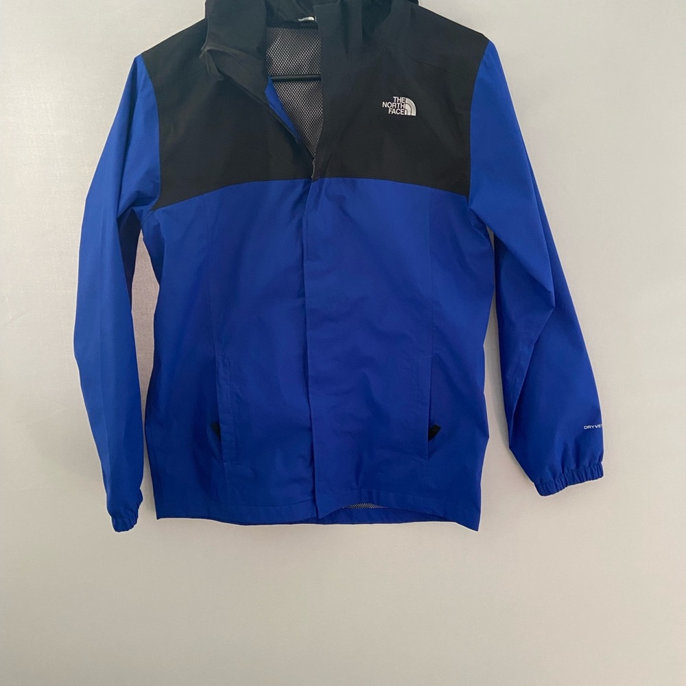 Youth boys North face rain coat